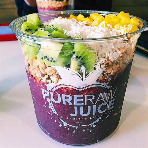 Towson raw juice - "Absolutely love Pure Raw Juice! They make the BEST Acai bowls" Come get your Friday FUEL everyone and start the weekend right Thanks for the awesome shoutout and for leading the way Jada ...